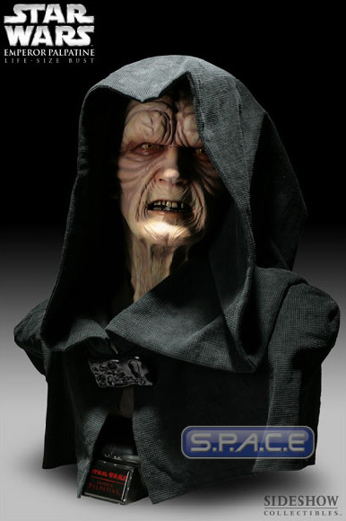 1:1 Emperor Palpatine Lifesize Bust (Star Wars)