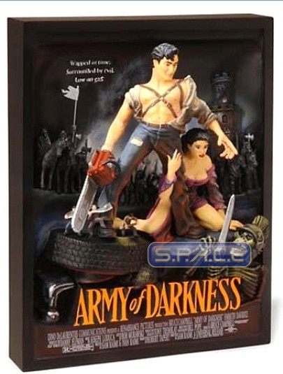 Army of Darkness 3D Movie Poster Collectible Sculpture