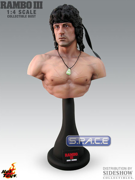 1/4 Scale John J. Rambo Bust (Rambo 3)