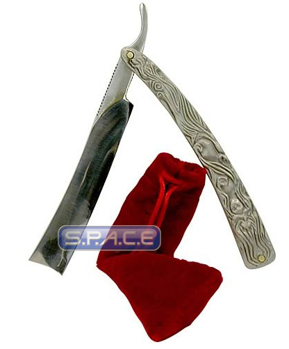 Razor Prop Replica with Drawstring Pouch (Sweeney Todd)