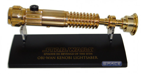 Obi-Wan Lightsaber 0.45 Scale Replica GOLD (E3 - ROTS)