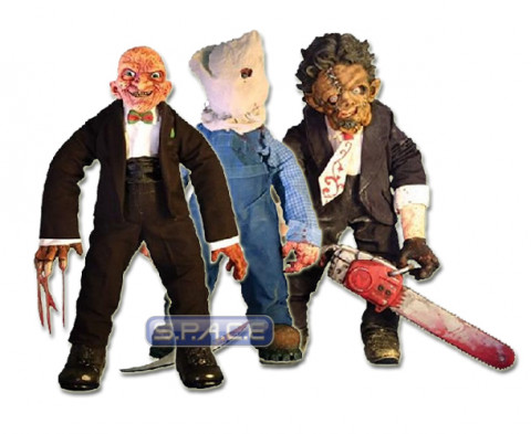 Complete Set of 3 : Cinema of Fear Plush Series 2