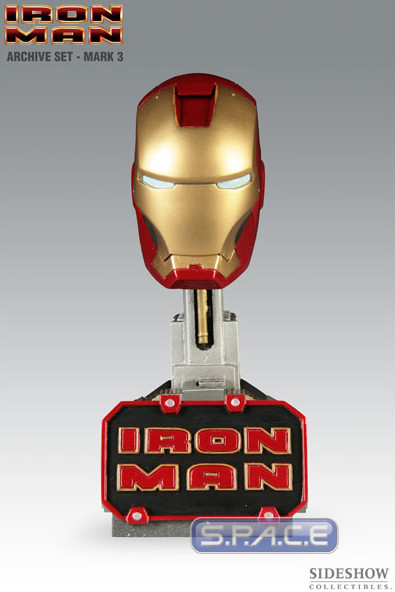 Iron Man Mark 3 Helmet - Marvel Archives (Iron Man)