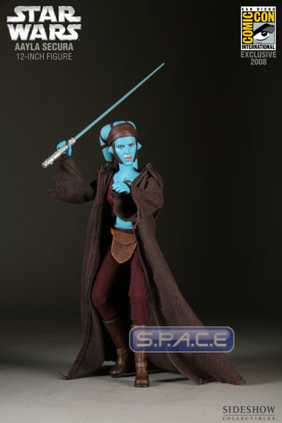 12 Aayla Secura Jedi Master SDCC 2008 Exclusive (Star Wars)