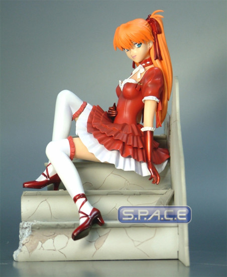 1/7 Scale Asuka Goth Crimson Version PVC Statue (Evangelion)