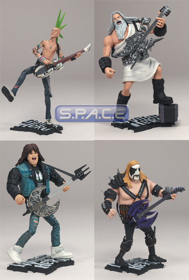 Complete Set of 4 : Guitar Hero