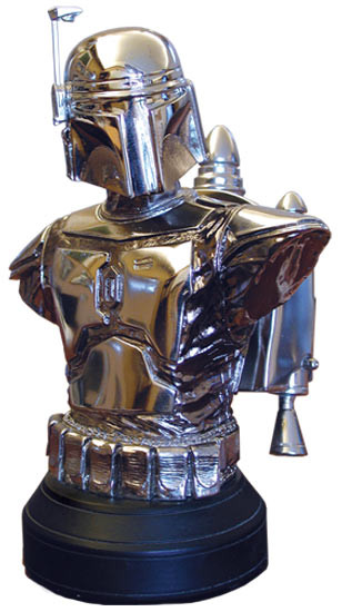 Jango Fett Bust Chrome Edition (Star Wars)