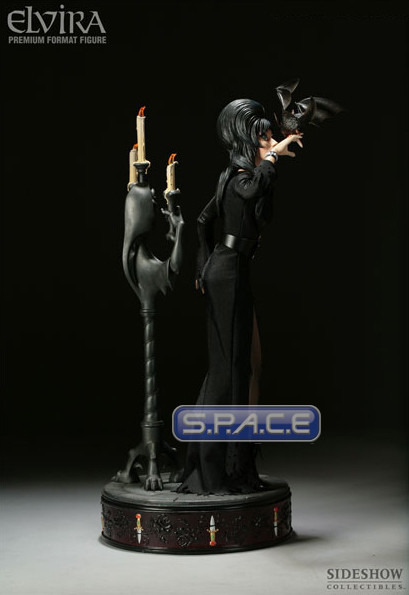 Figurine Sideshow Elvira – Édition Exclusive, Version Portable