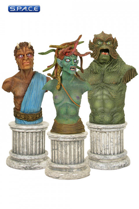 Clash of the Titans Busts 3-Pack SDCC 2008 Exclusive