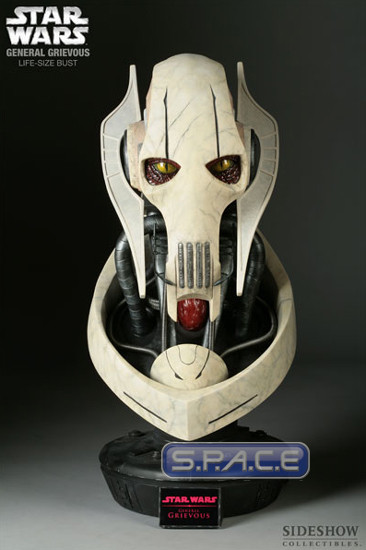 1:1 General Grievous life-size Bust (Star Wars)