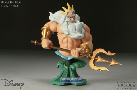 King Triton Bust (Disney)