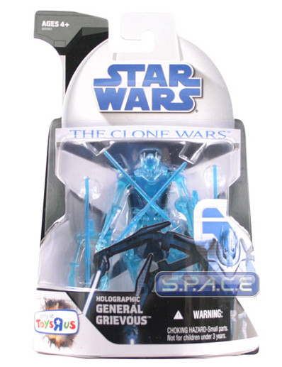 Holographic General Grievous ToysRUs Exclusive (Clone Wars)