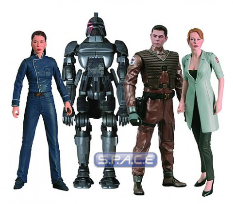 4er Komplettsatz: Battlestar Galactica Serie 3 Razor