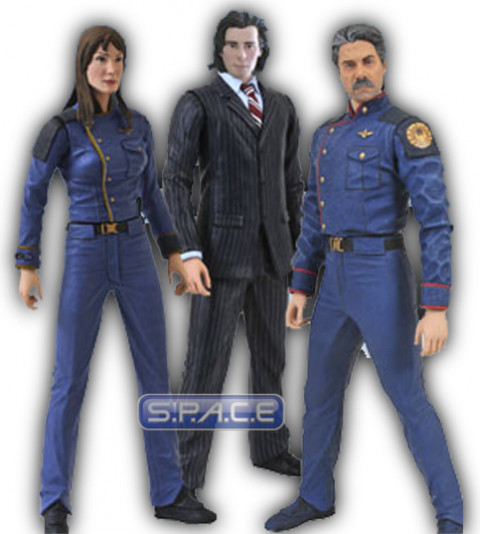 Complete Set of 3 : Battlestar Galactica Series 4