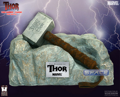 1:1 Thor Hammer Prop Replica - Classic Version (Marvel)