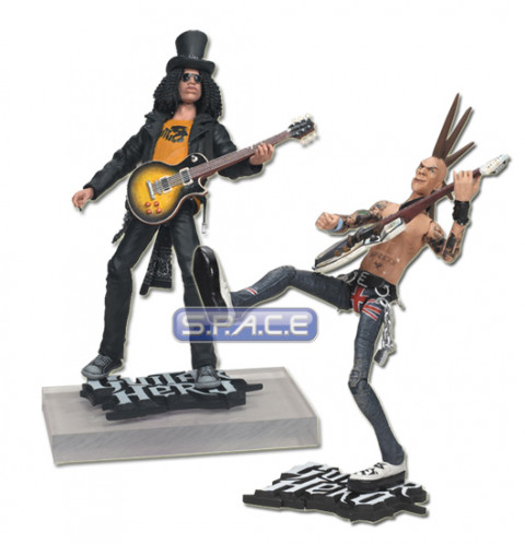 Set of 2 : 10 Slash and Johnny Napalm (Guitar Hero)