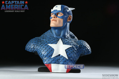 Captain America Legendary Scale Bust (Marvel)