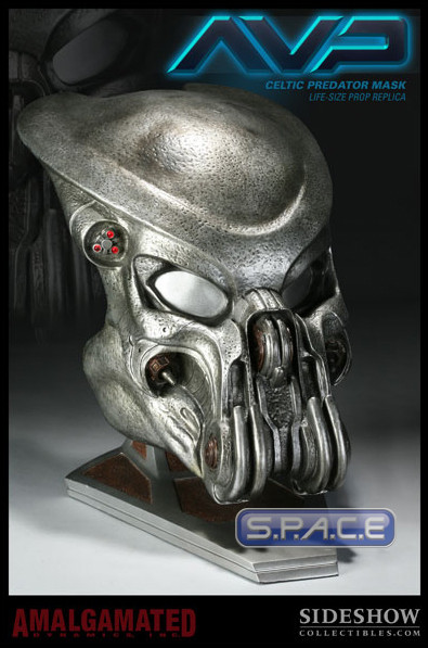 1:1 Celtic Predator Mask Life-Size Replica (Alien vs. Predator)