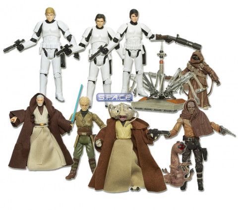 Complete Set of 8 : Legacy Collection Wave 5 (Star Wars)