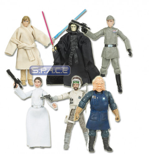 Complete Set of 6 : Legacy Collection Wave 6 (Star Wars)