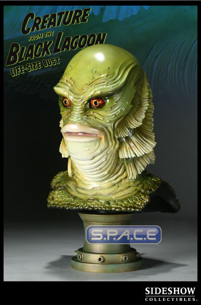 1:1 Creature of the Black Lagoon Life-Size Bust