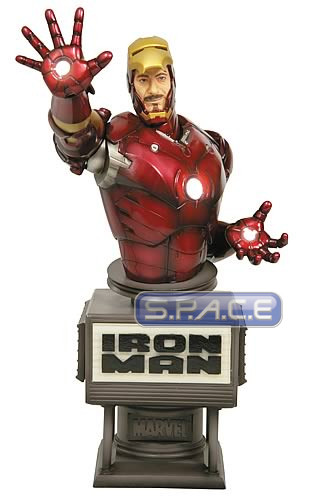 Iron Man Movie Mark III - Unmasked Fine Art Bust (Marvel)