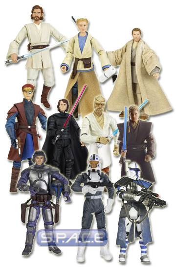 Complete Set of 10: Legacy Collection Wave 7 (Star Wars)