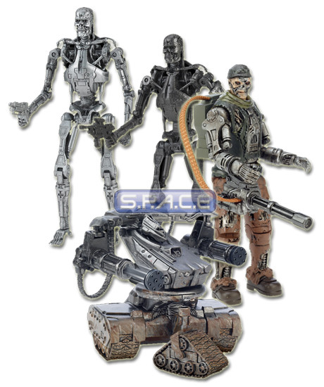 Set of 4 : Robots Wave 1 (Terminator Salvation)