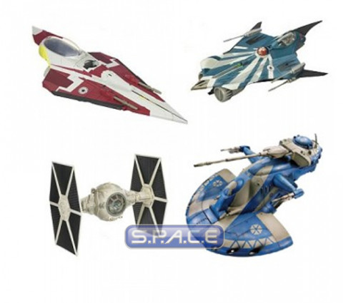 Clone Wars Vehicles Assortment Wave 2 (Set of 4)