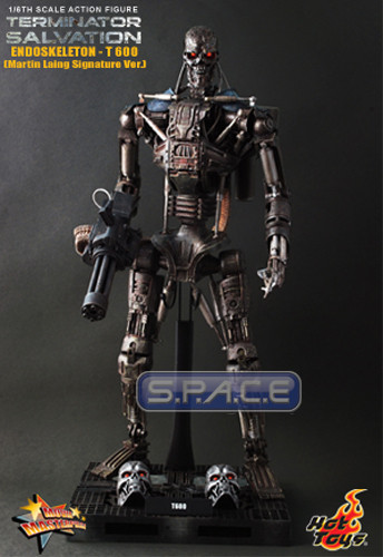 1/6 Scale T-600 Martin Laing Signature Edition MMS97 (Terminator Salvation)