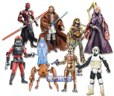Complete Set of 8 : Legacy Collection 2009 Wave 2 (Star Wars)