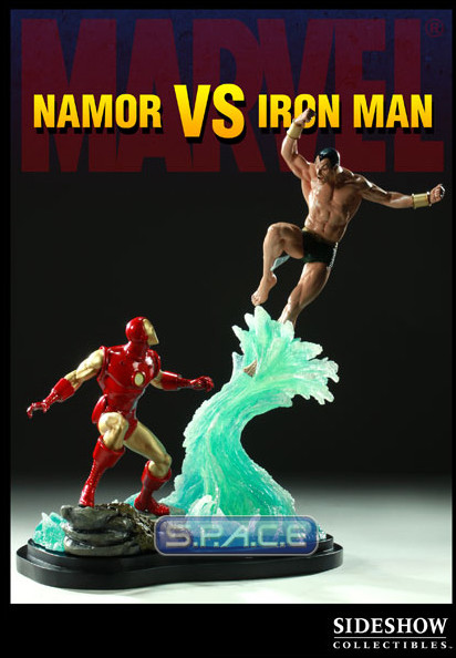 Namor vs. Iron Man Diorama (Marvel)