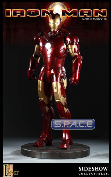 1:2 Scale Iron Man Mark III Maquette (Iron Man)