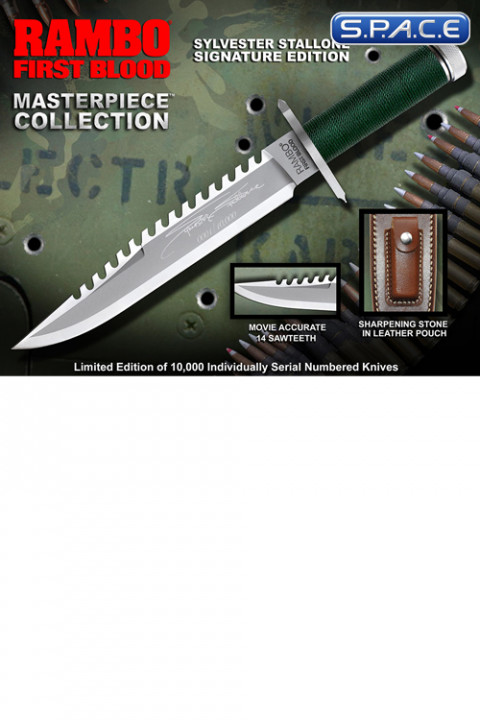 Rambo Knife Replica - S. Stallone Signature Ed. (First Blood)