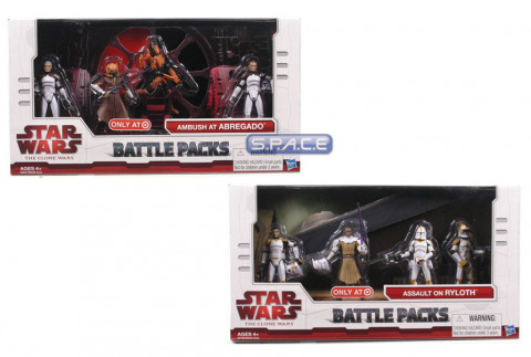 Set of 2 : Abregado and Ryloth Battle Pack (Clone Wars)