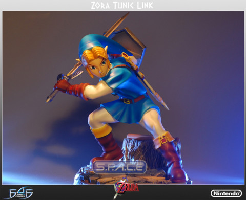 Link Zora Tunic Statue (Legend of Zelda - Ocarina of Time)
