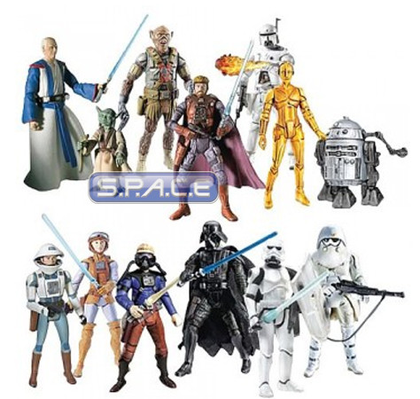 Complete Set of 13 : Mc Quarrie Concept Figures (Star Wars)