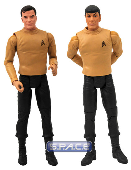 Capt. James T. Kirk & Spock Pilot Episode 2-Pack (Star Trek)