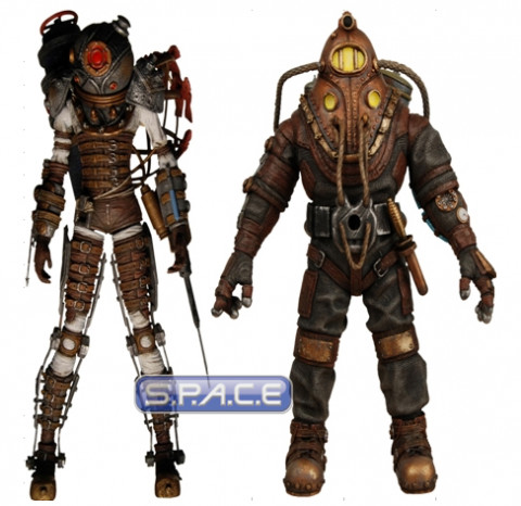 Set of 2: Subject Delta and Big Sister (Bioshock 2)