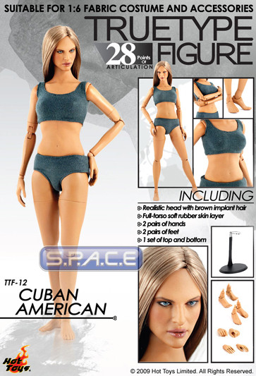 TrueType Figure Cuban American Female Version TTF12