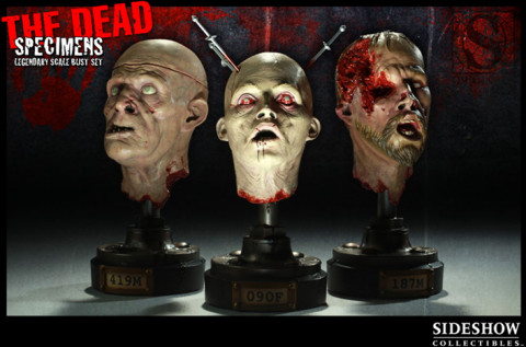 The Dead: Specimens Legendary Scale Busts