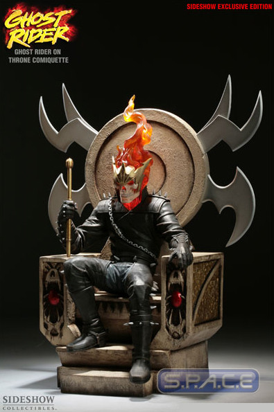 Ghost Rider on Throne Comiquette Sideshow Exclusive (Marvel)