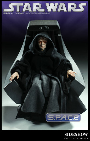 Set of 2: 1/6 Scale Emperor Palpatine and Imperial Throne (Star Wars)