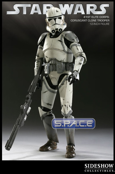1/6 Scale 41st Elite Corps Clone Trooper Coruscant (Star Wars)