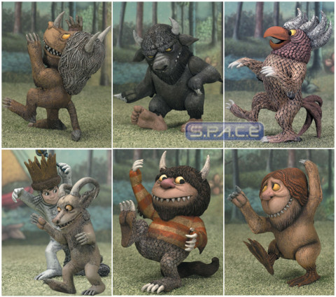 Complete Set of 6 : Where the Wild Things are