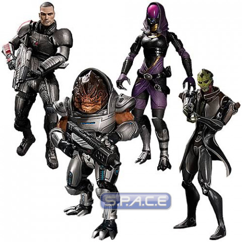 4er Komplettsatz: Mass Effect 2 Series 1
