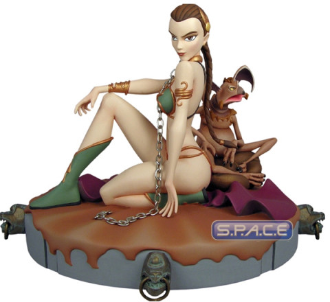 Animated Princess Leia Organa as Jabba´s Slave Maquette