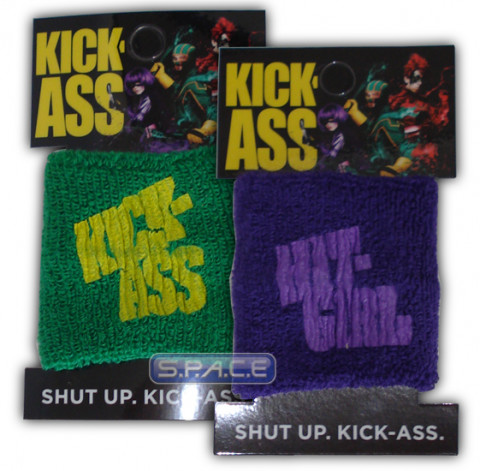 2er Set : Terry Cloth Wristband (Kick-Ass)