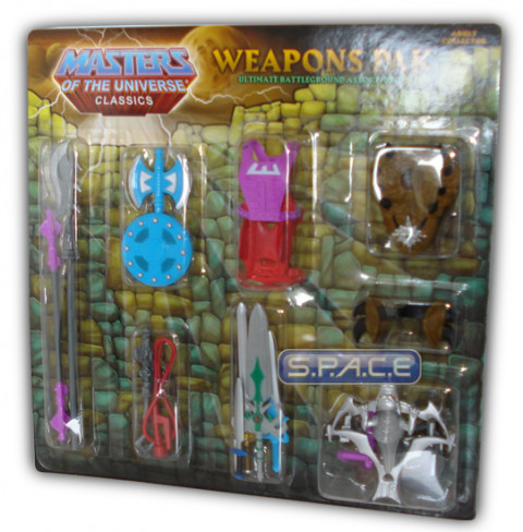 Weapons Pak - Ultimate Battleground Assortment (MOTU Classics)