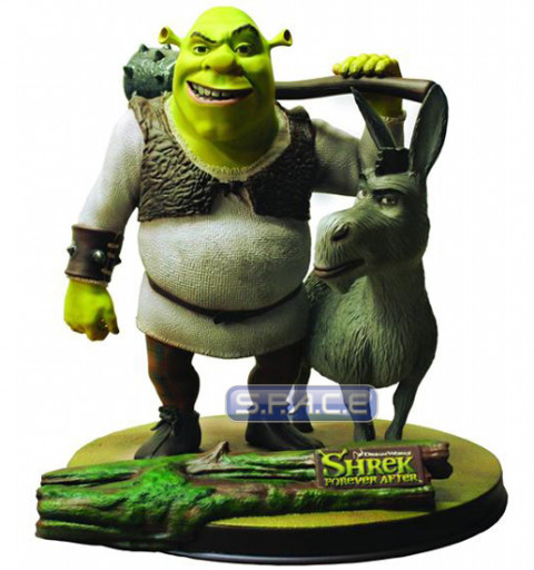 Shrek and Donkey Statue (Shrek Forever After)